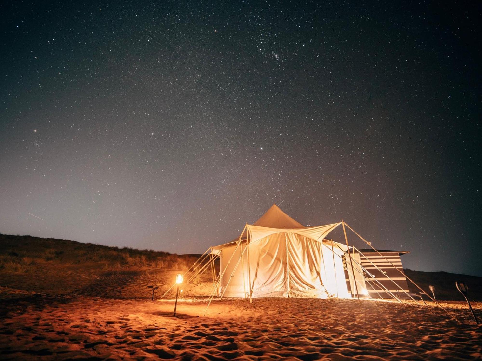 Desert Waves Camp Badīyah Exterior foto